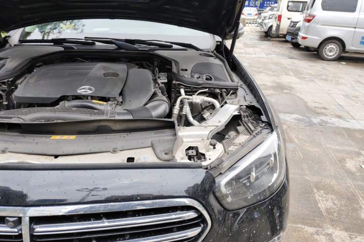Used Mercedes-Benz E-Class 2023 E 300 L Luxury Model Engine Bay Left