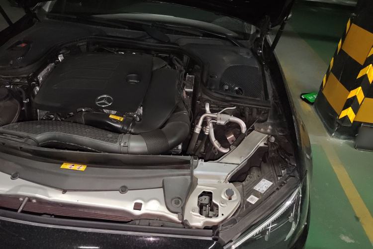 Used Mercedes-Benz E-Class 2023 E 300 L Sporty and Stylish Model Engine Bay Left