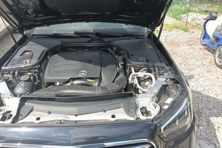 Used Mercedes-Benz E-Class 2023 E 300 L Luxury Model Engine Bay Left