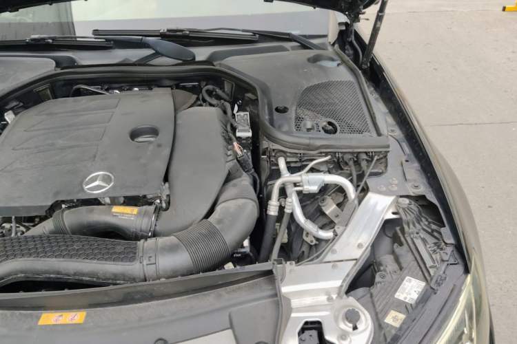 Used Mercedes-Benz E-Class 2023 E 300 L Sporty and Stylish Model Engine Bay Left