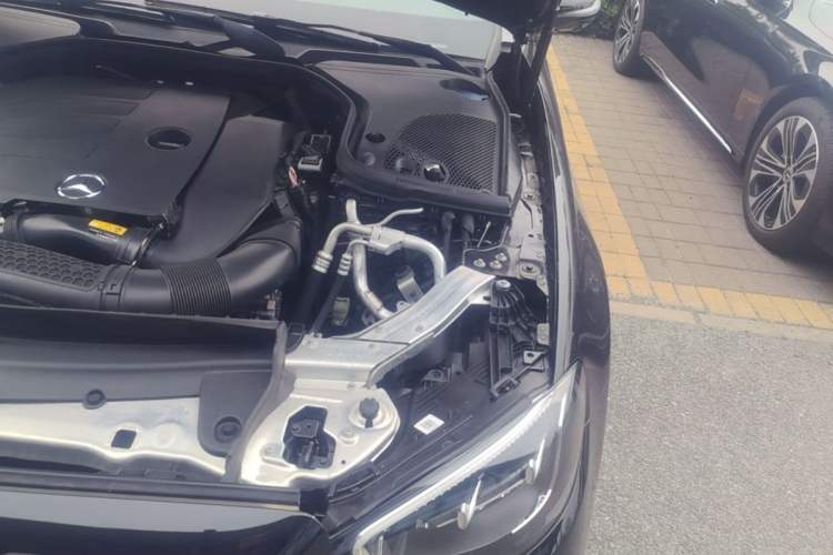 Used Mercedes-Benz E-Class 2023 E 300 L Sporty and Stylish Model Engine Bay Left