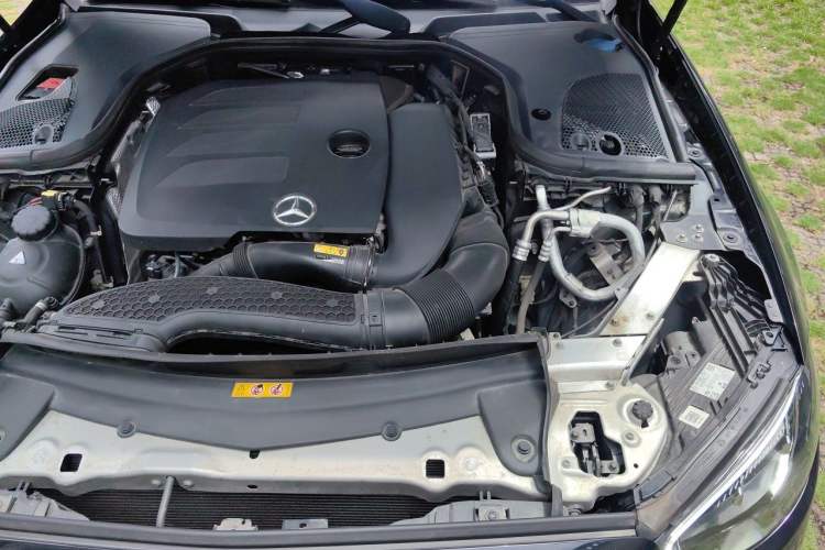 Used Mercedes-Benz E-Class 2023 E 300 L Sporty and Stylish Model Engine Bay Left