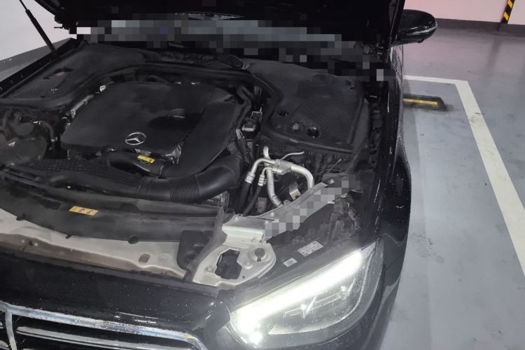 Used Mercedes-Benz E-Class 2023 E 300 L Luxury Model Engine Bay Left
