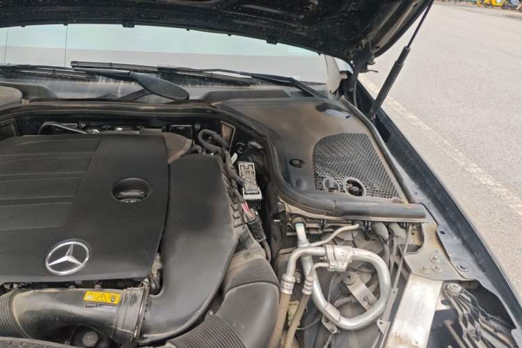 Used Mercedes-Benz E-Class 2023 E 300 L Sporty and Stylish Model Engine Bay Left
