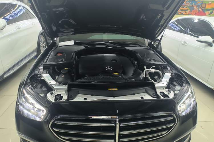Used Mercedes-Benz E-Class 2023 E 300 L Sporty and Stylish Model Engine Bay
