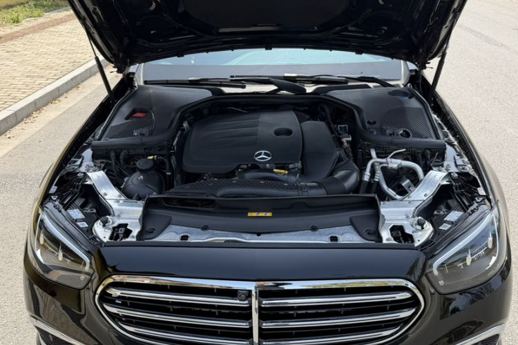 Used Mercedes-Benz E-Class 2023 E 300 L Sporty and Stylish Model Engine Bay