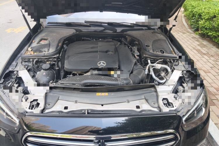 Used Mercedes-Benz E-Class 2023 E 300 L Luxury Model Engine Bay