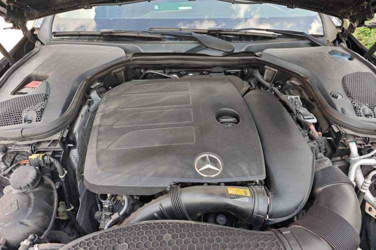 Used Mercedes-Benz E-Class 2023 E 300 L Luxury Model Engine Bay