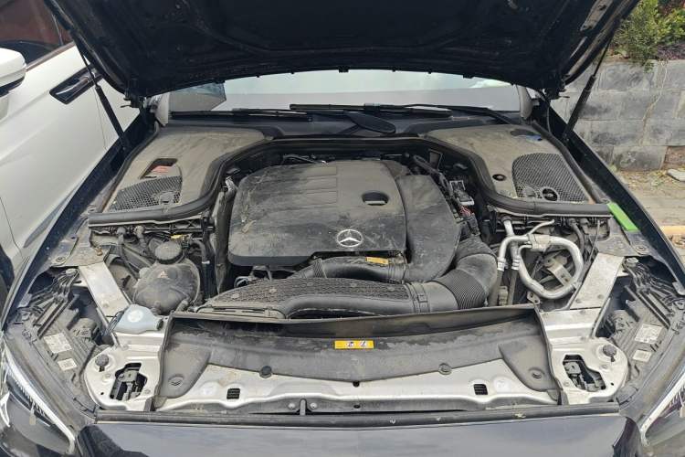 Used Mercedes-Benz E-Class 2023 Restyled E 300 L Sporty and Stylish Edition Engine Bay