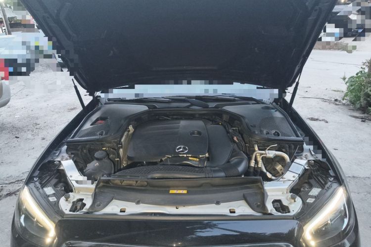 Used Mercedes-Benz E-Class 2023 Updated E 300 L Fashion Edition Engine Bay