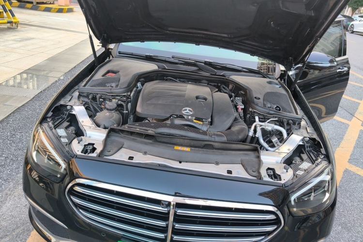 Used Mercedes-Benz E-Class 2023 E 300 L Sporty and Stylish Model Engine Bay