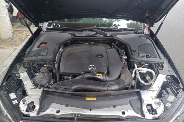 Used Mercedes-Benz E-Class 2023 E 300 L Sporty and Stylish Model Engine Bay