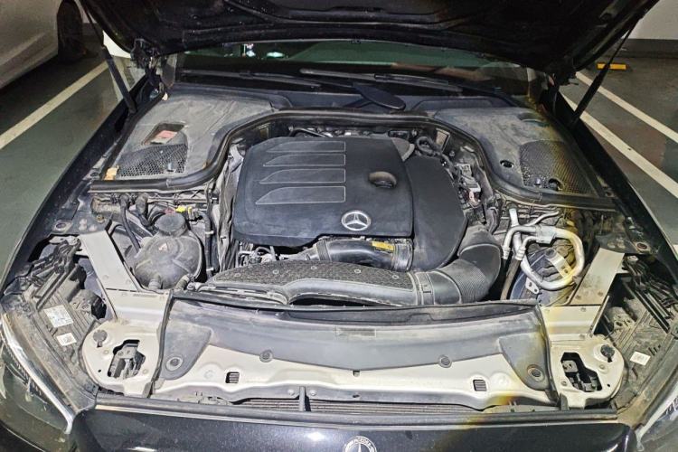 Used Mercedes-Benz E-Class 2023 E 300 L Luxury Model Engine Bay