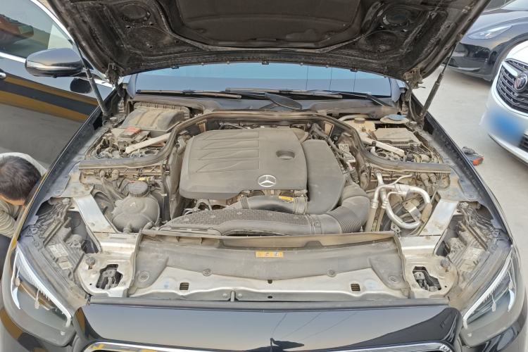 Used Mercedes-Benz E-Class 2023 E 300 L Stylish Model Engine Bay