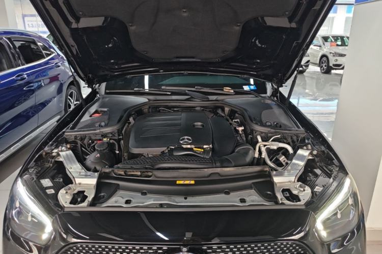 Used Mercedes-Benz E-Class 2023 E 300 L Sporty and Stylish Model Engine Bay