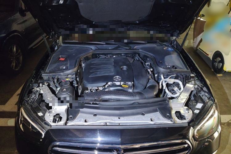 Used Mercedes-Benz E-Class 2023 Updated E 300 L Luxury Edition Engine Bay