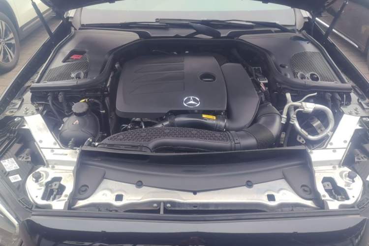 Used Mercedes-Benz E-Class 2023 E 300 L Sporty and Stylish Model Engine Bay