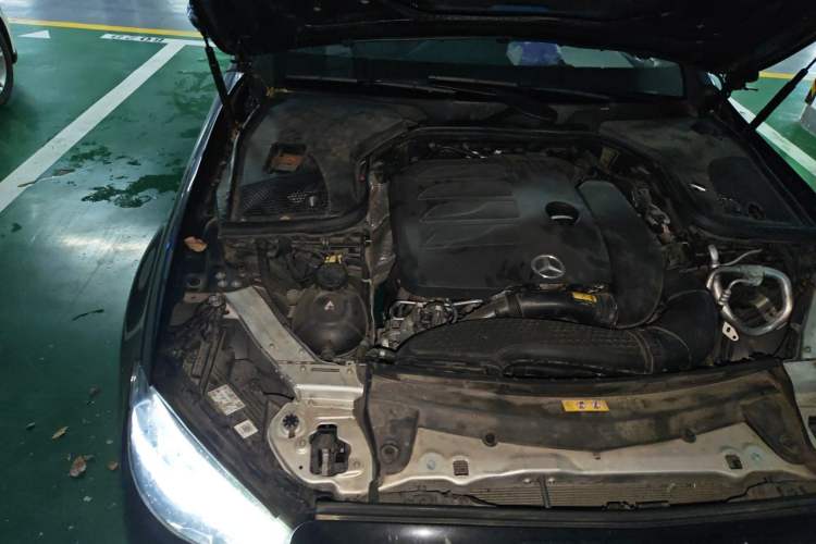 Used Mercedes-Benz E-Class 2023 E 300 L Sporty and Stylish Model Engine Bay Right
