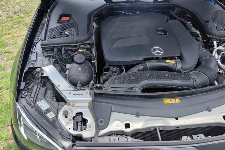 Used Mercedes-Benz E-Class 2023 E 300 L Sporty and Stylish Model Engine Bay Right