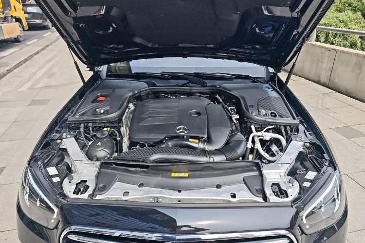 Used Mercedes-Benz E-Class 2023 E 300 L Luxury Model Engine Bay