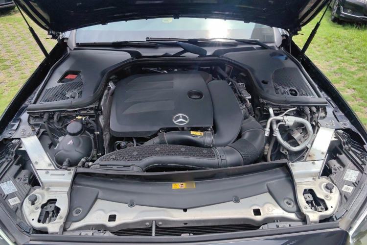 Used Mercedes-Benz E-Class 2023 E 300 L Sporty and Stylish Model Engine Bay