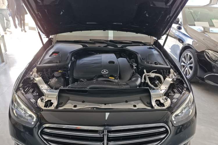 Used Mercedes-Benz E-Class 2023 E 300 L Luxury Model Engine Bay