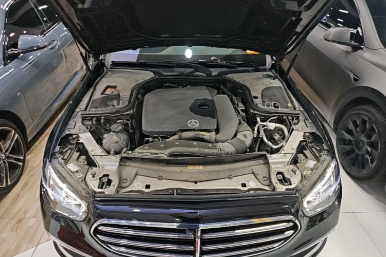 Used Mercedes-Benz E-Class 2023 E 300 L Luxury Model Engine Bay