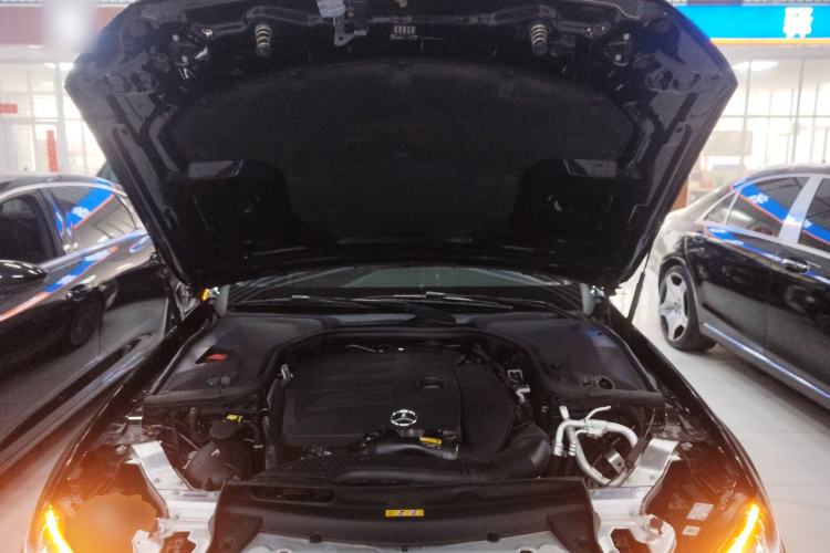 Used Mercedes-Benz E-Class 2023 E 300 L Sporty and Stylish Model Engine Bay