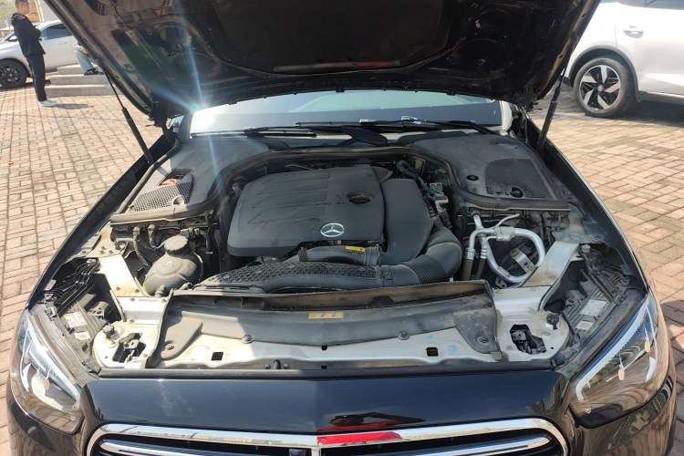 Used Mercedes-Benz E-Class 2023 E 300 L Stylish Model Engine Bay
