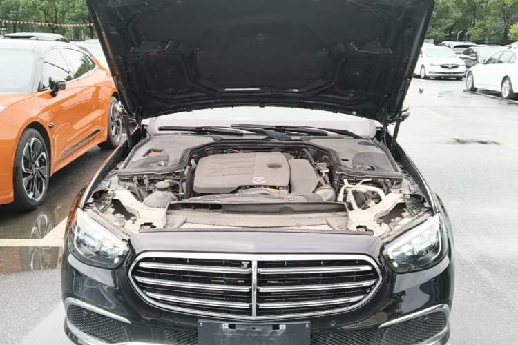 Used Mercedes-Benz E-Class 2023 E 300 L Luxury Model Engine Bay