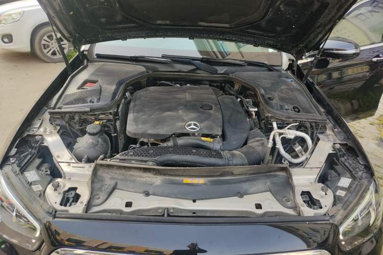 Used Mercedes-Benz E-Class 2023 E 300 L Stylish Model Engine Bay