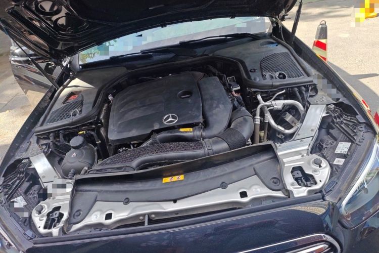 Used Mercedes-Benz E-Class 2023 E 300 L Luxury Model Engine Bay