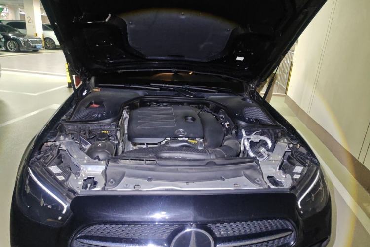 Used Mercedes-Benz E-Class 2023 E 300 L Sporty and Stylish Model Engine Bay