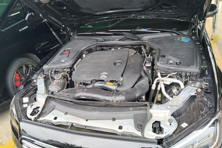Used Mercedes-Benz E-Class 2023 E 300 L Luxury Model Engine Bay