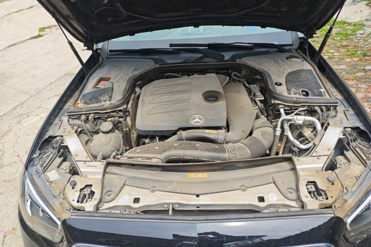 Used Mercedes-Benz E-Class 2023 E 300 L Stylish Model Engine Bay