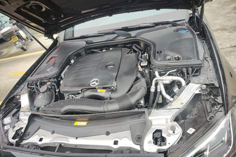 Used Mercedes-Benz E-Class 2023 Restyled E 300 L Sporty and Stylish Edition Engine Bay