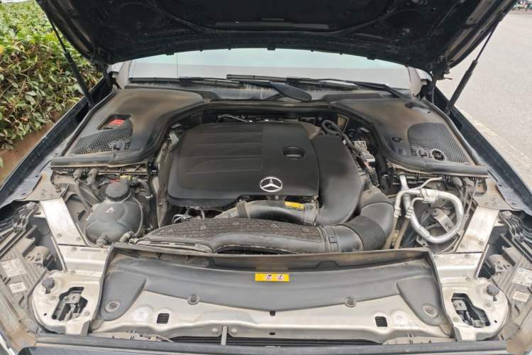 Used Mercedes-Benz E-Class 2023 E 300 L Sporty and Stylish Model Engine Bay