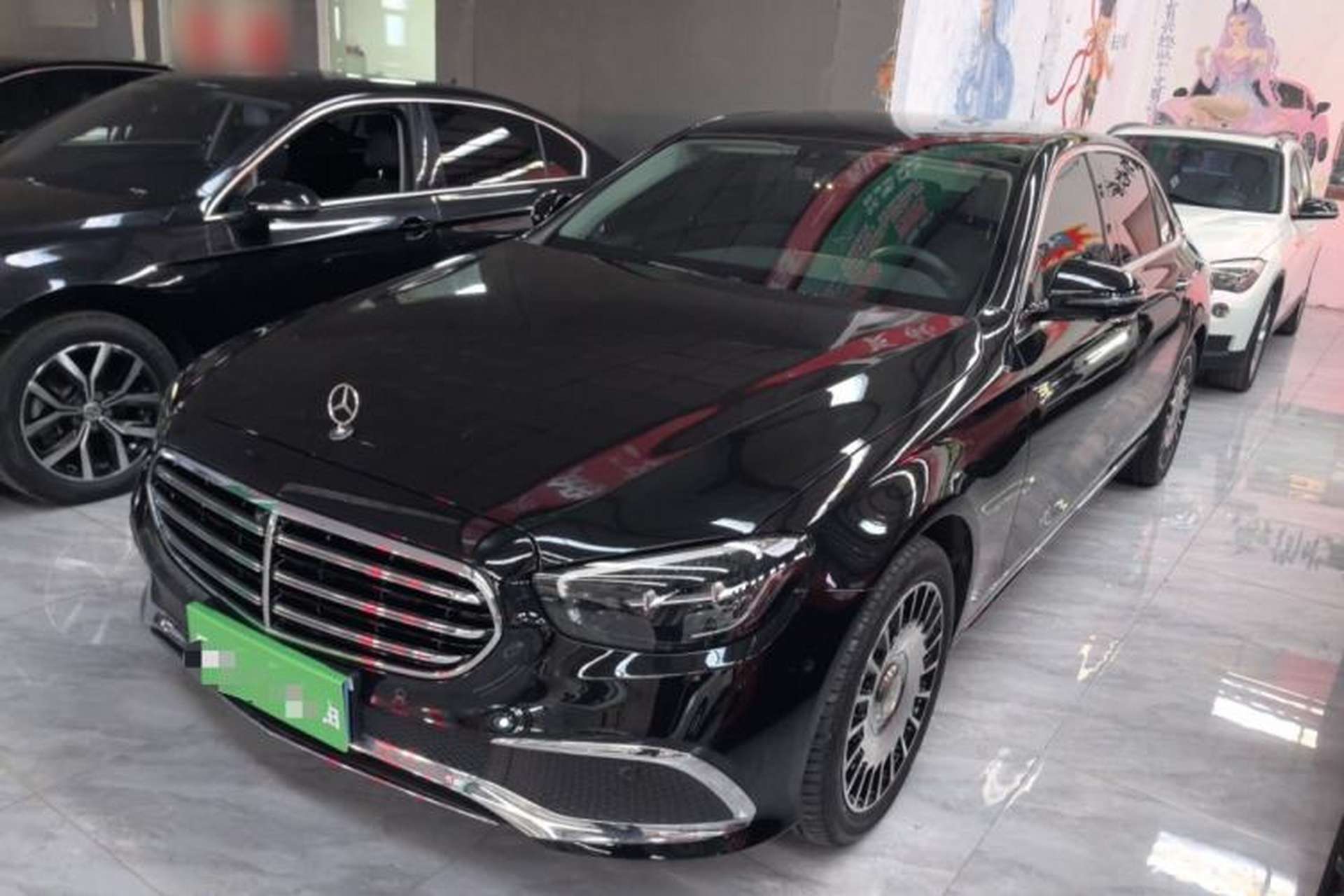 Used Mercedes-Benz E-Class 2023 E 300 L Luxury Model Front Left 45 Deg