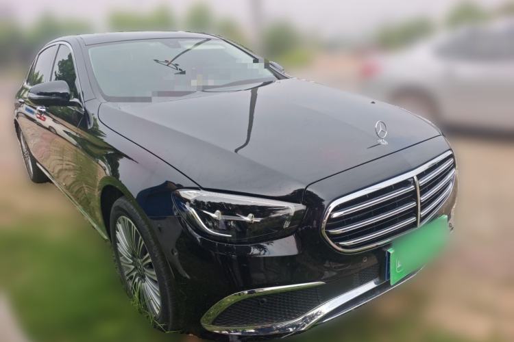 Used Mercedes-Benz E-Class 2023 E 300 L Stylish Model Front Right 45 Deg