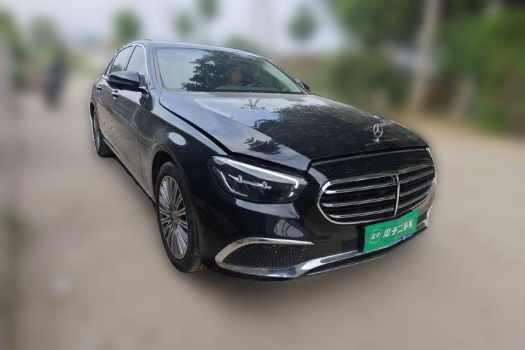 Used Mercedes-Benz E-Class 2023 E 300 L Stylish Model Front Right 45 Deg