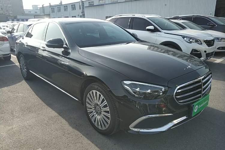 Used Mercedes-Benz E-Class 2023 E 300 L Stylish Model Front Right 45 Deg