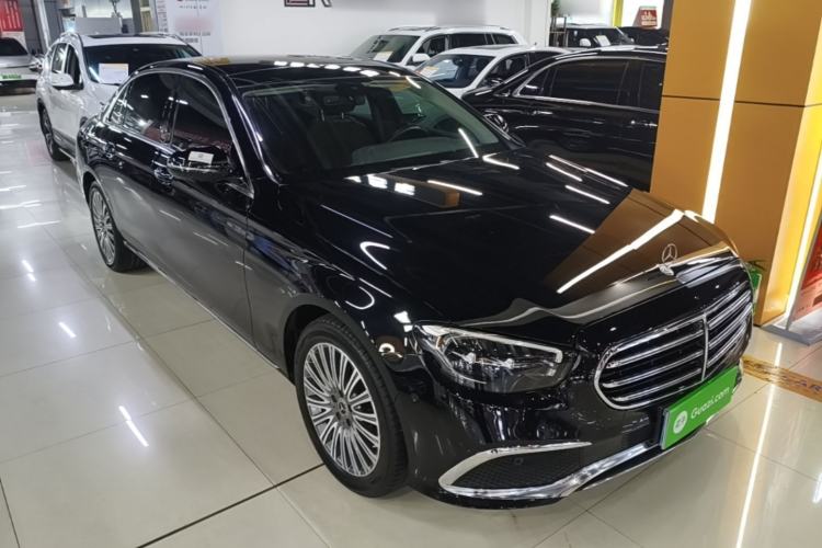 Used Mercedes-Benz E-Class 2023 E 300 L Stylish Model Front Right 45 Deg