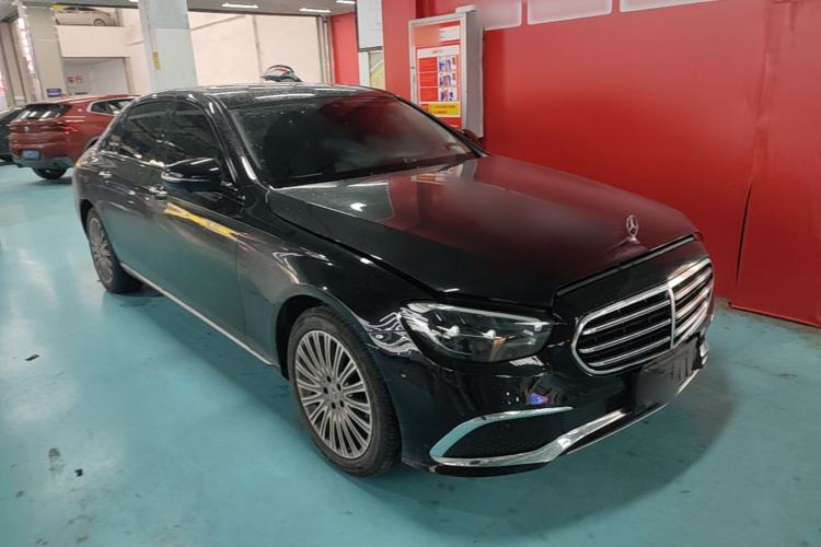 Used Mercedes-Benz E-Class 2023 E 300 L Stylish Model Front Right 45 Deg