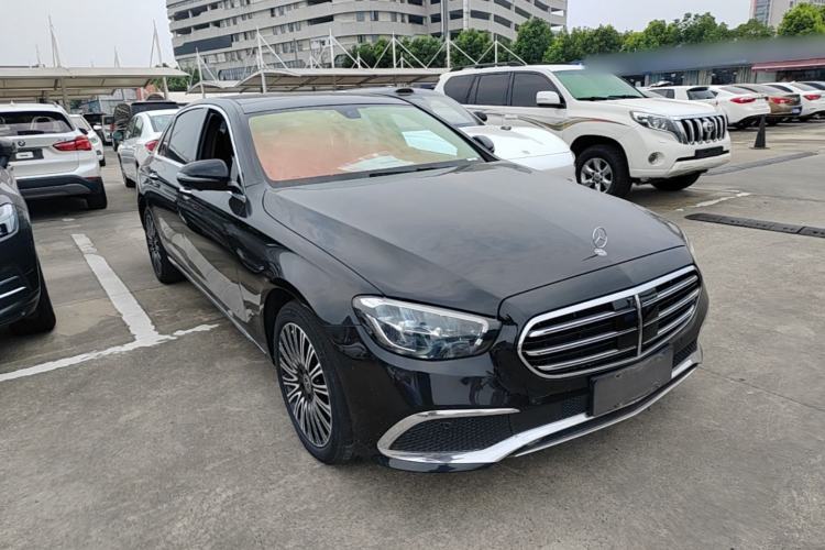 Used Mercedes-Benz E-Class 2023 E 300 L Stylish Model Front Right 45 Deg