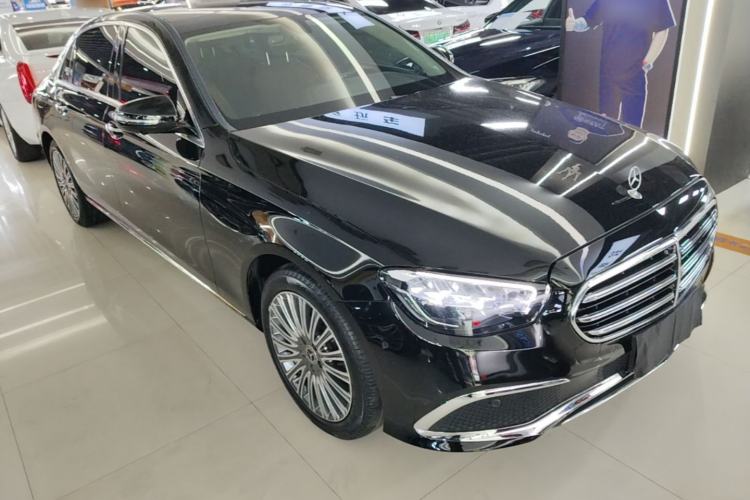 Used Mercedes-Benz E-Class 2023 E 300 L Stylish Model Front Right 45 Deg
