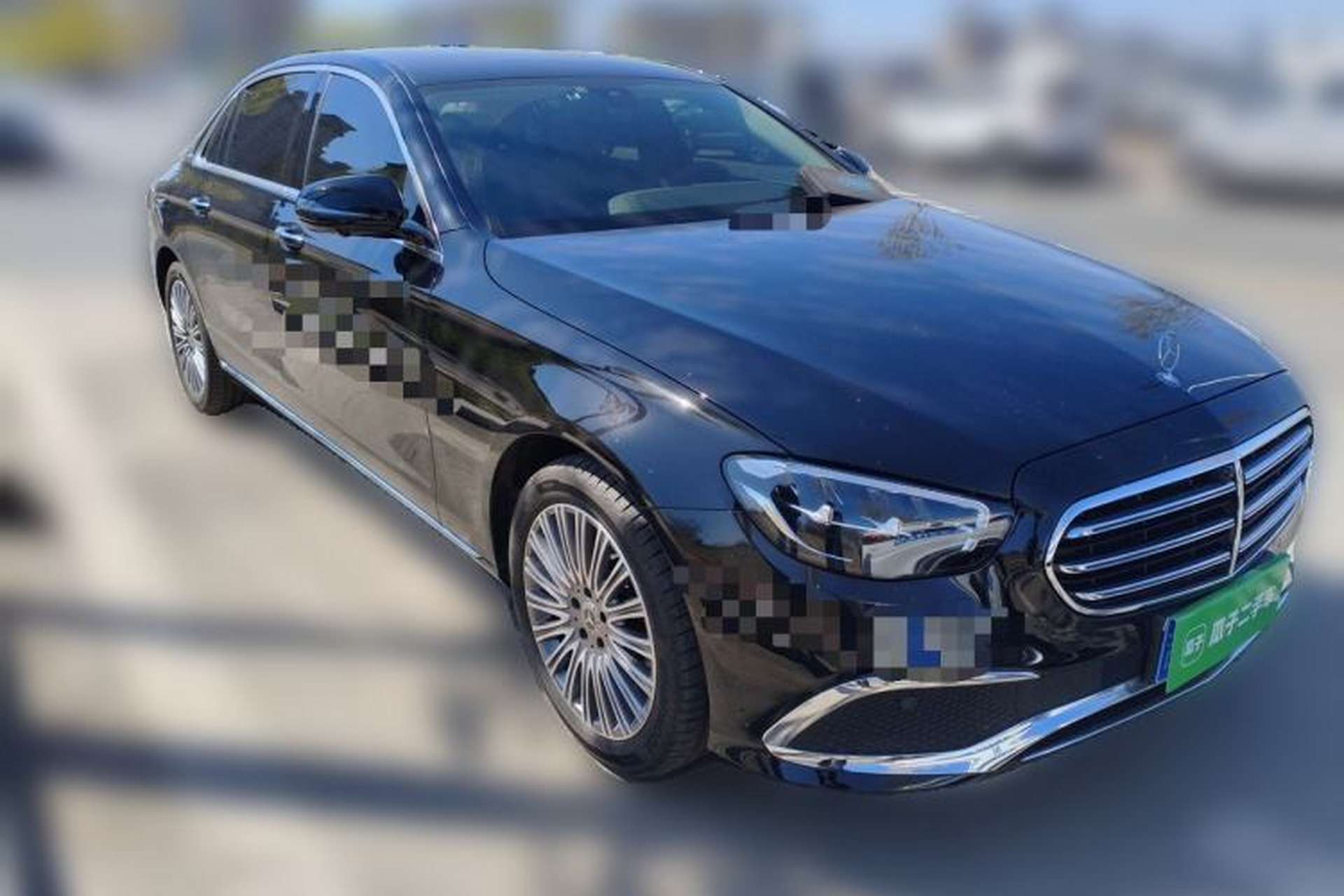 Used Mercedes-Benz E-Class 2023 Updated E 300 L Luxury Edition Front Right 45 Deg