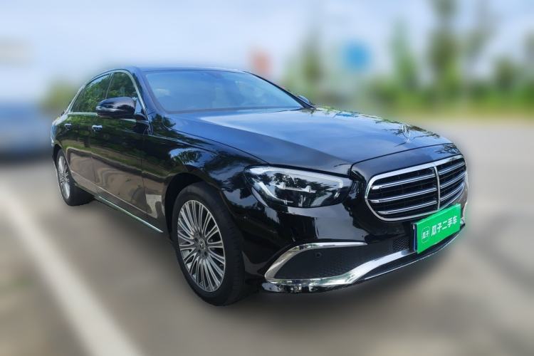 Used Mercedes-Benz E-Class 2023 E 300 L Stylish Model Front Right 45 Deg