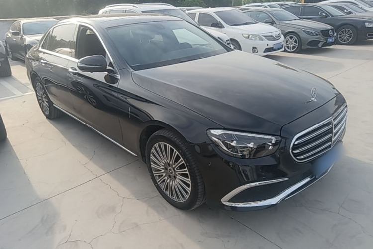Used Mercedes-Benz E-Class 2023 E 300 L Stylish Model Front Right 45 Deg