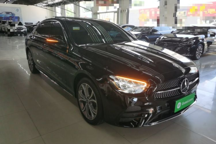 Used Mercedes-Benz E-Class 2023 E 300 L Sporty and Stylish Model Front Right 45 Deg