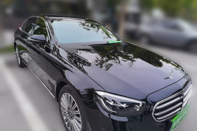 Used Mercedes-Benz E-Class 2023 E 300 L Stylish Model Front Right 45 Deg